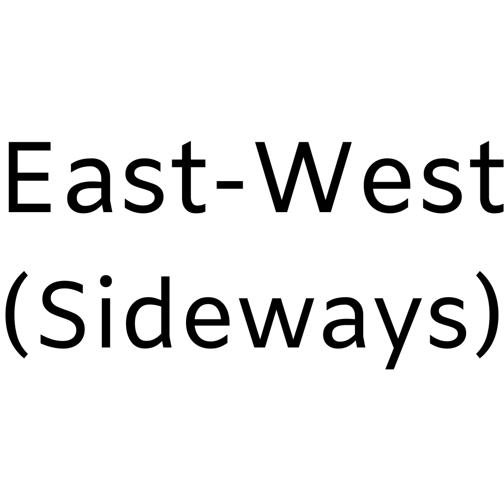 east-west