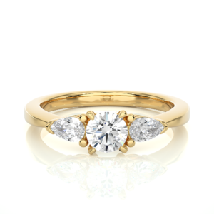Hope 3 Stone Engagement Ring