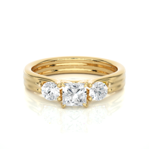 0.96 Certified Lab Grown Diamond Solitaire Ring